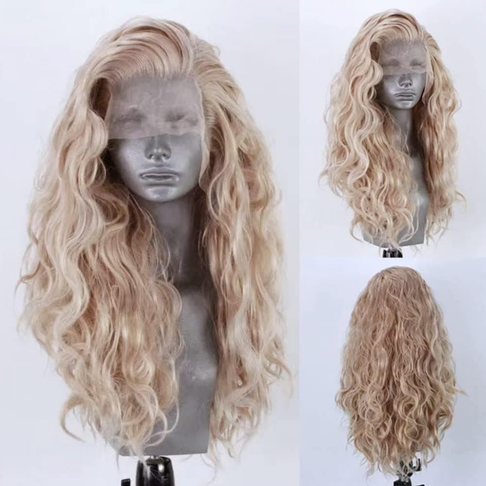 Blonde Beauty Lace Front Wig - Thumbnail 3