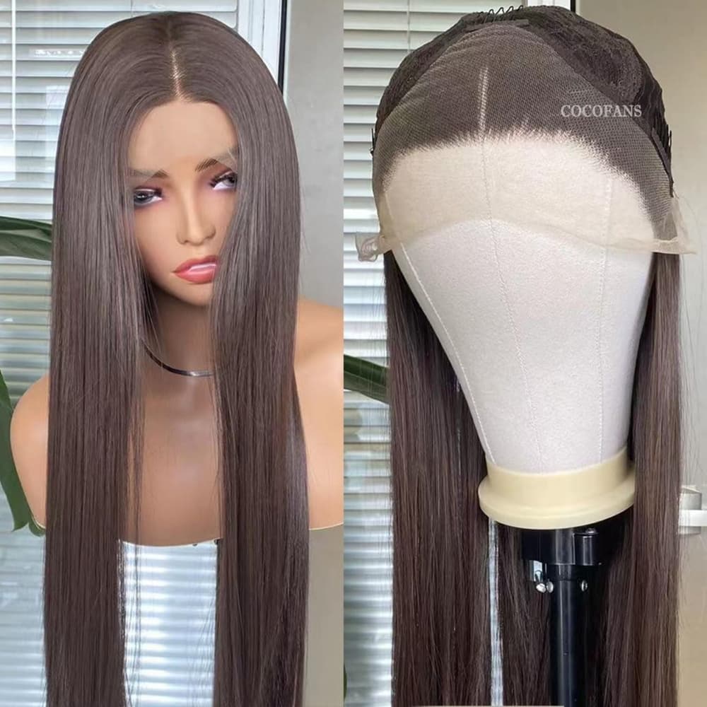 Brown Beauty Lace Front Wig - Thumbnail 2