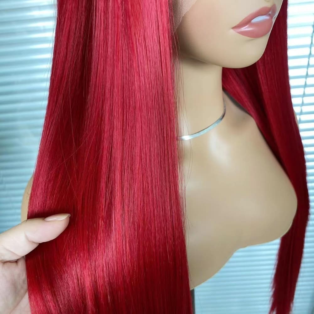 Red Beauty Lace Front Wig - Thumbnail 4