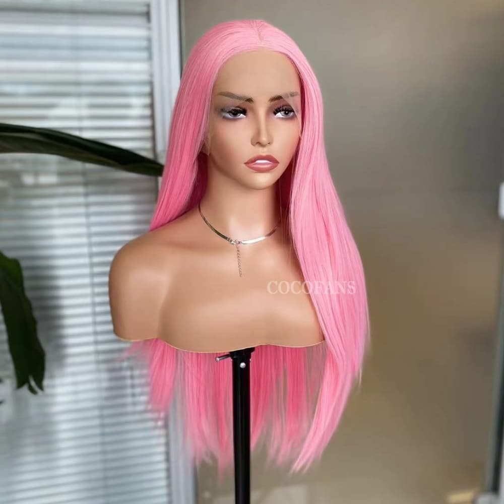 Pink Beauty Lace Front Wig - Thumbnail 6