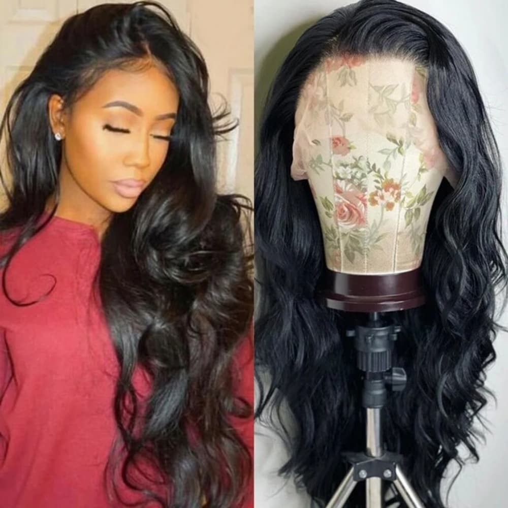 Black Beautiful Lace Front Wig