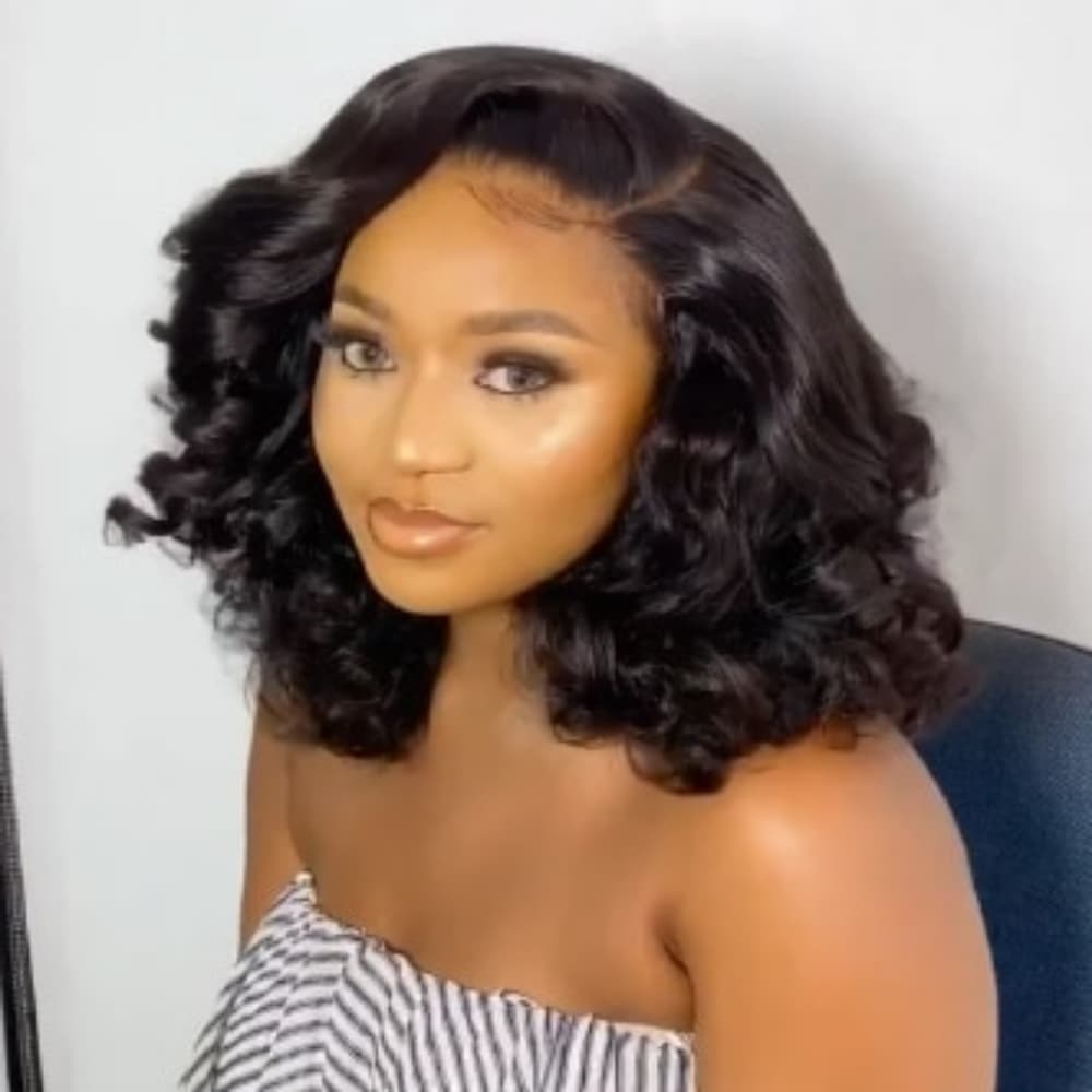 Raw Beauty Human Hair Lace Wig