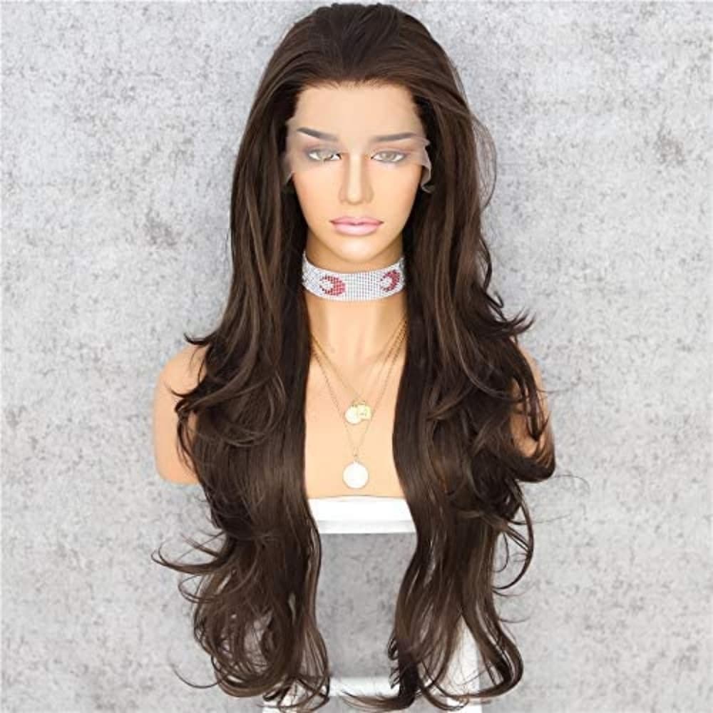 Dark Brown LaceFront Wig 22-24 inches - Thumbnail 4