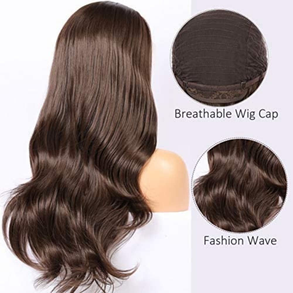Dark Brown LaceFront Wig 22-24 inches - Thumbnail 6