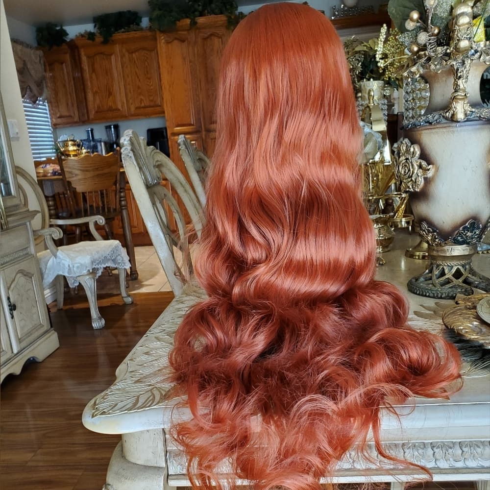Copper Beauty Lace Front Wig - Thumbnail 5