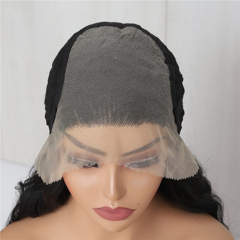 Black Beautiful Lace Front Wigq - Thumbnail 3
