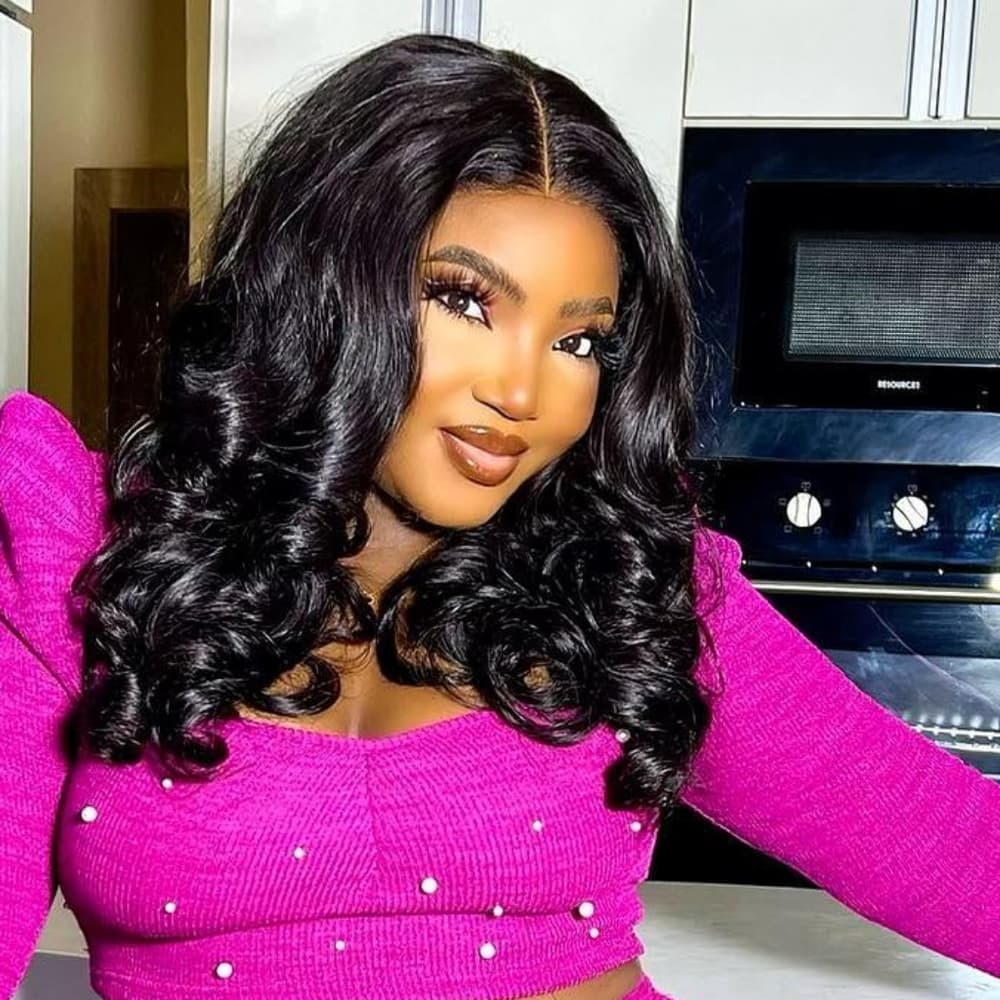 Raw Beauty Human Hair Lace Wig - Thumbnail 5
