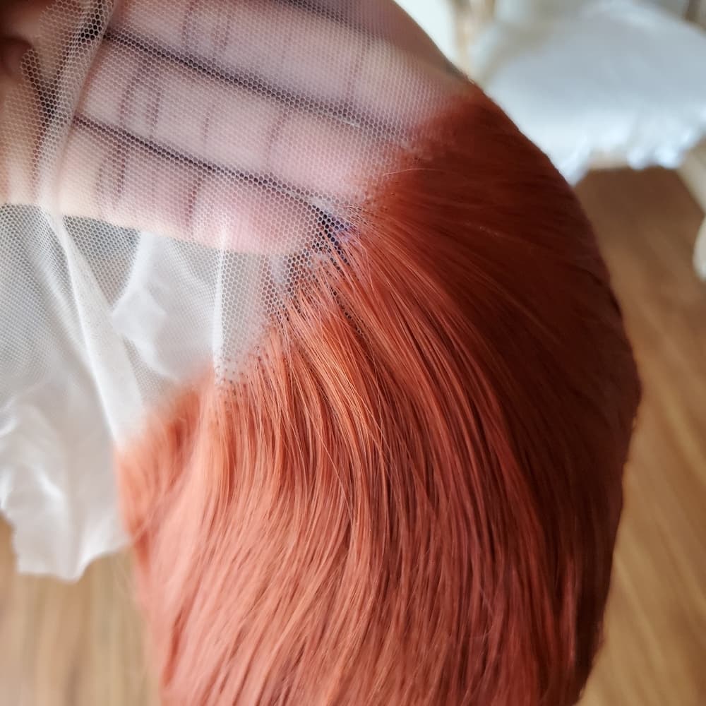 Copper Beauty Lace Front Wig - Thumbnail 8
