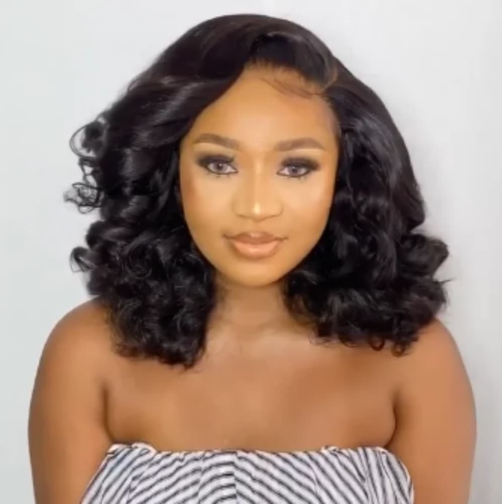 Raw Beauty Human Hair Lace Wig - Thumbnail 2
