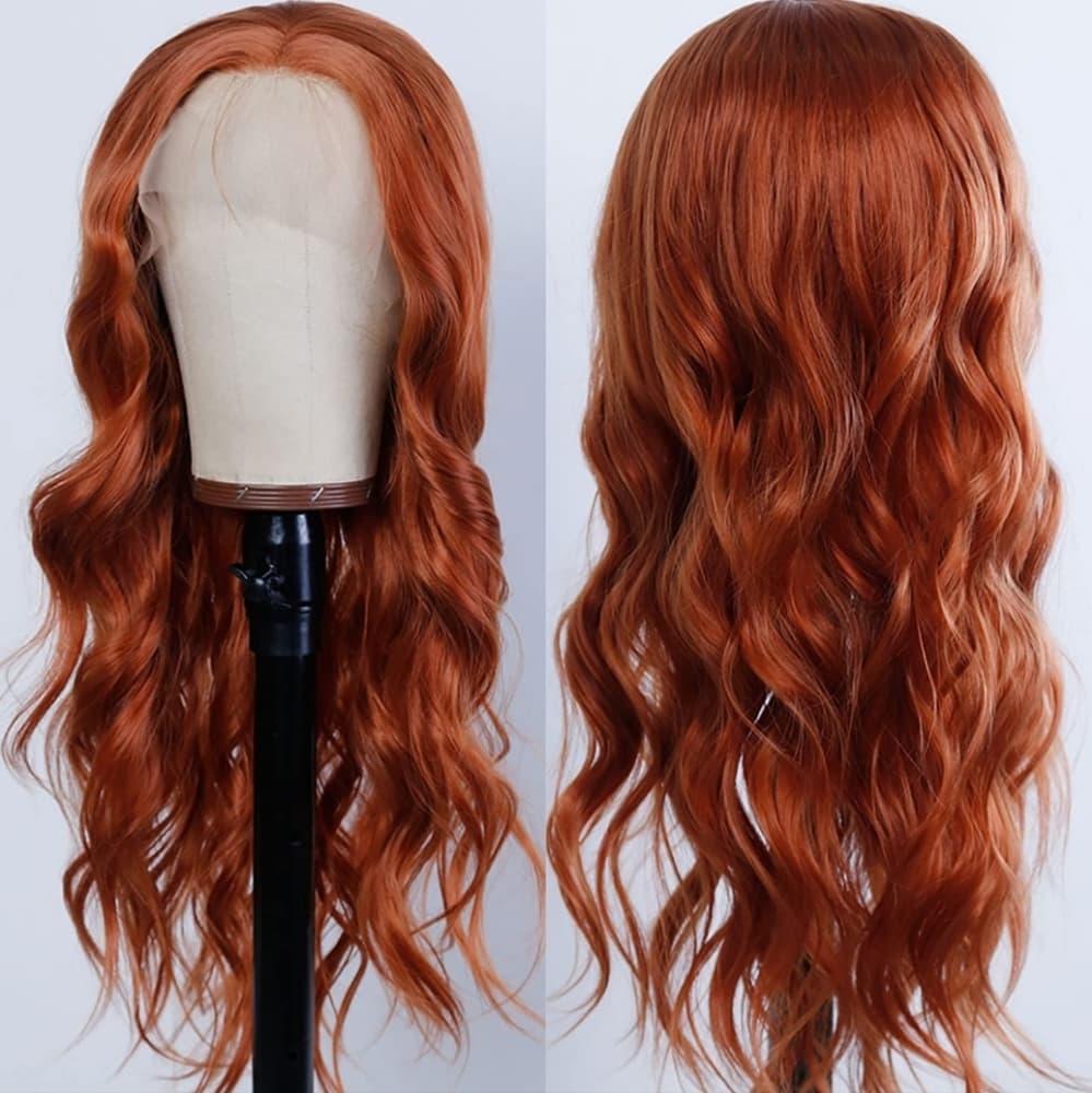 Ginger Copper Beauty Lace Front Wig - Thumbnail 2