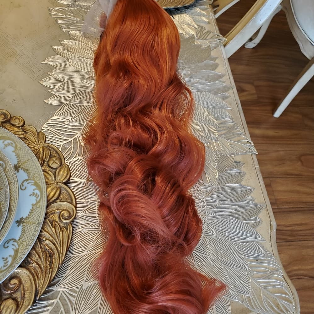 Copper Beauty Lace Front Wig - Thumbnail 12