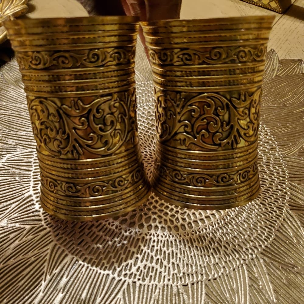 Beautiful Gold Vintage Bangles - Thumbnail 2