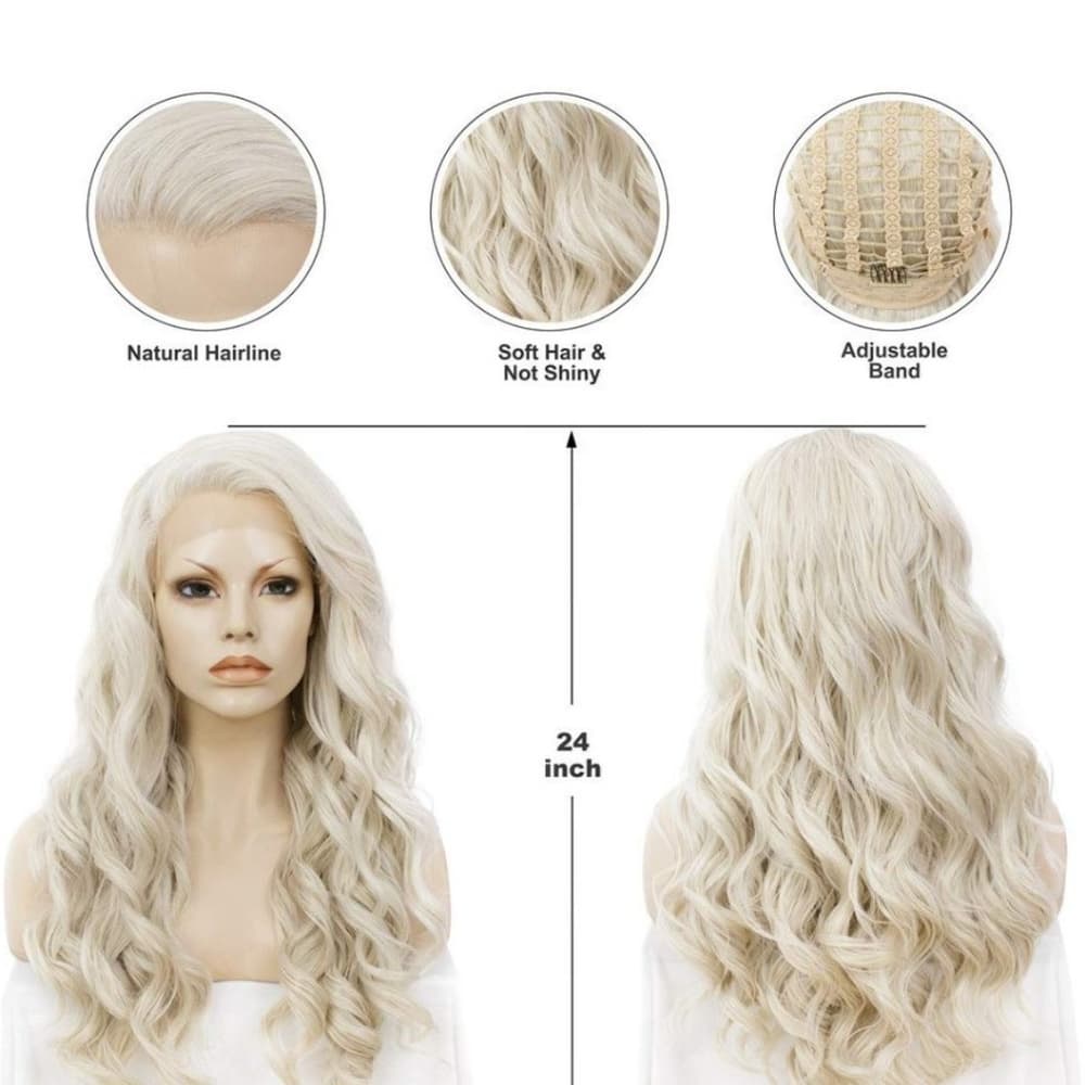 Blonde Beauty Lacefront Full Wig 22-26 inches!! - Thumbnail 4