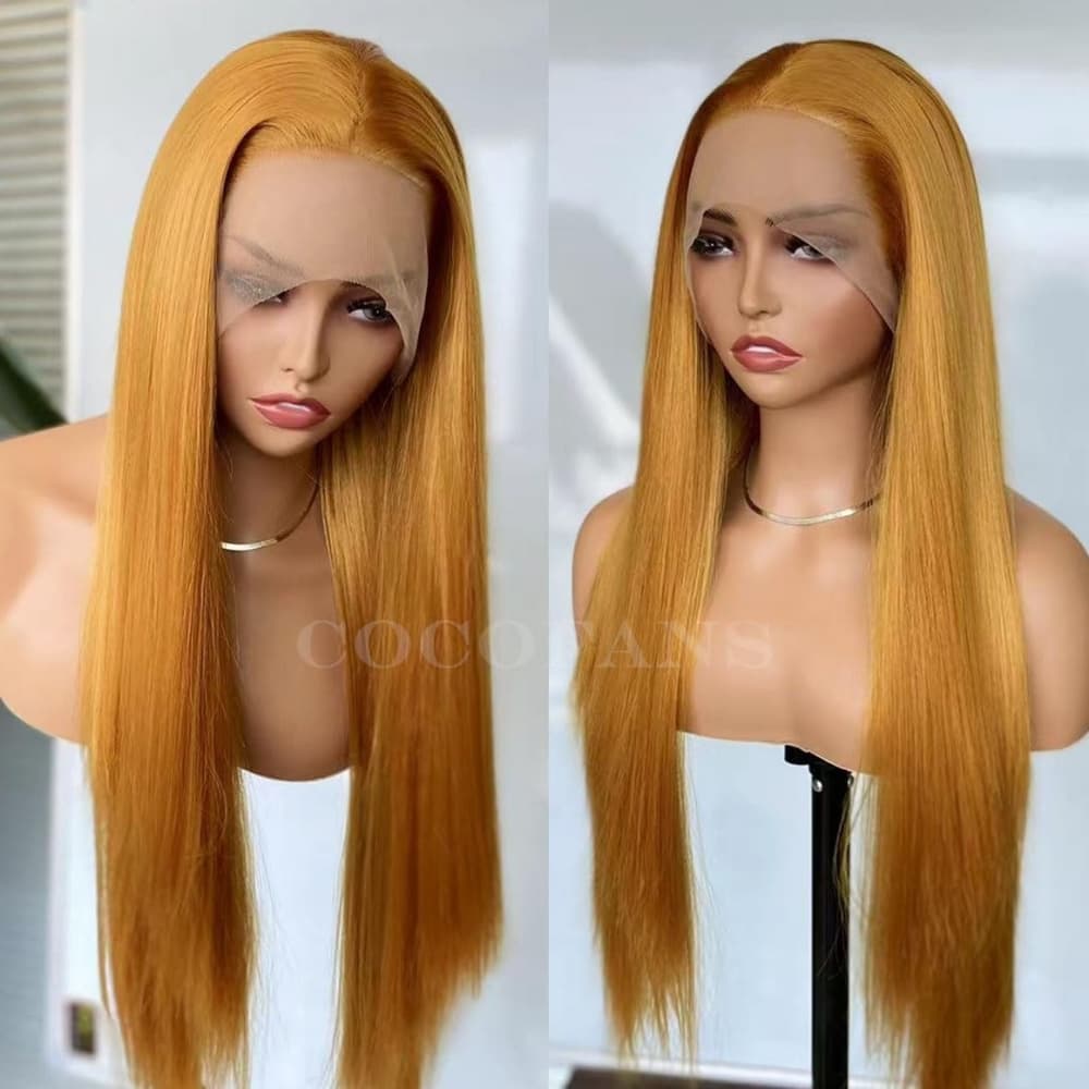 Light Orange Beauty Lace Front Wig - Thumbnail 2