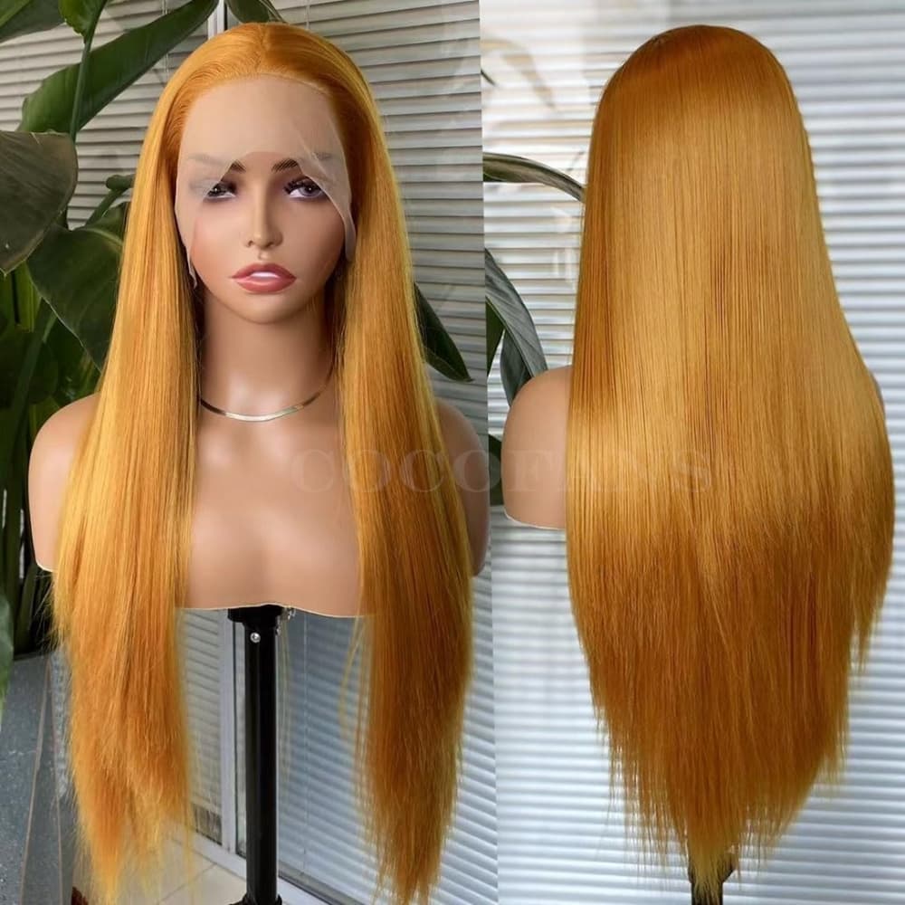Light Orange Beauty Lace Front Wig