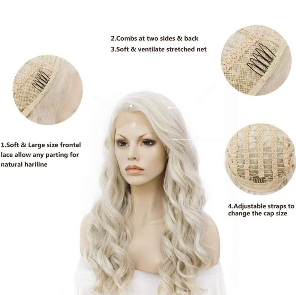 Blonde Beauty Lacefront Full Wig 22-26 inches!! - Thumbnail 5