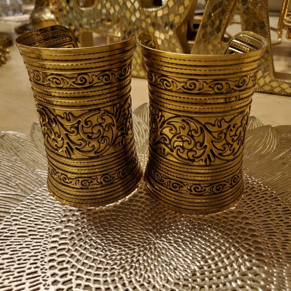 Beautiful Gold Vintage Bangles - Thumbnail 5