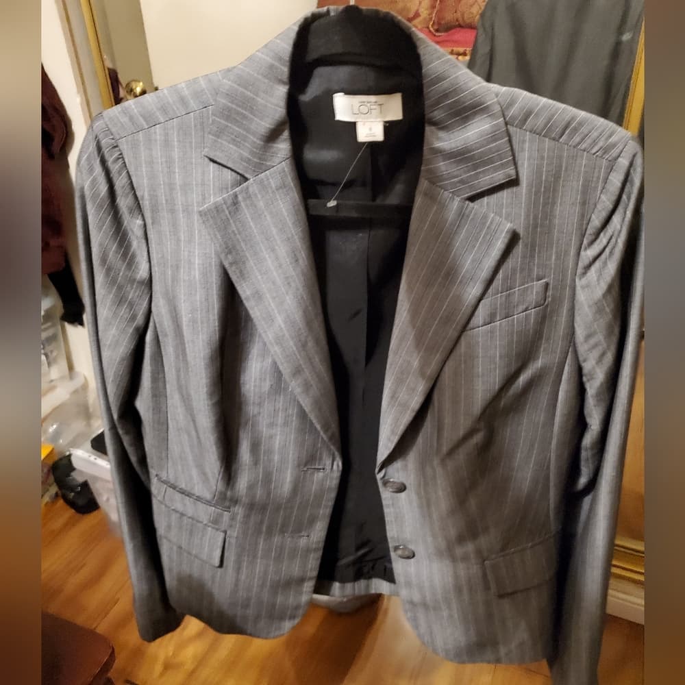 Loft Gray Jacket Brand New - Thumbnail 4