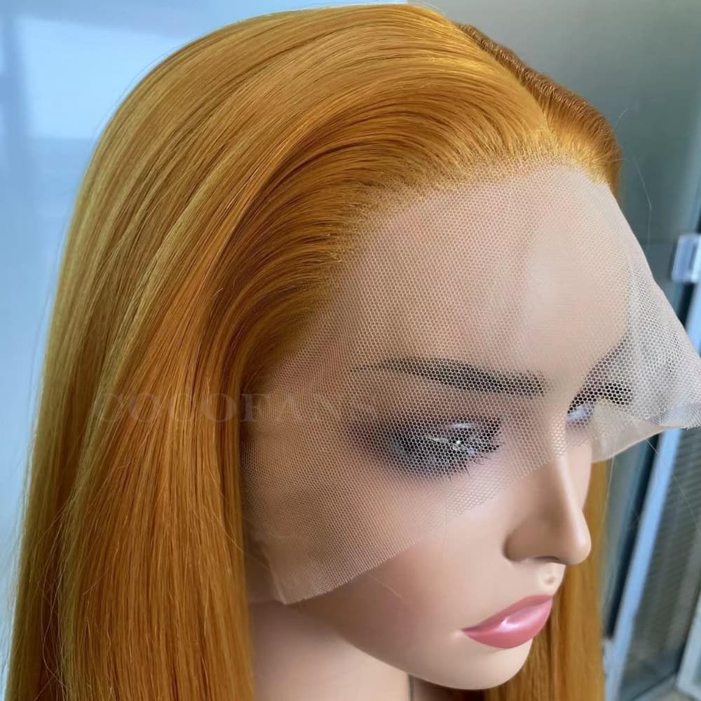 Light Orange Beauty Lace Front Wig - Thumbnail 5
