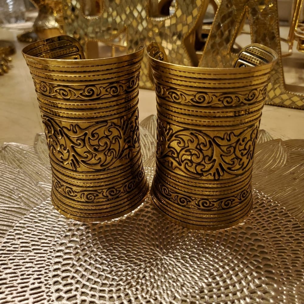 Beautiful Gold Vintage Bangles - Thumbnail 6
