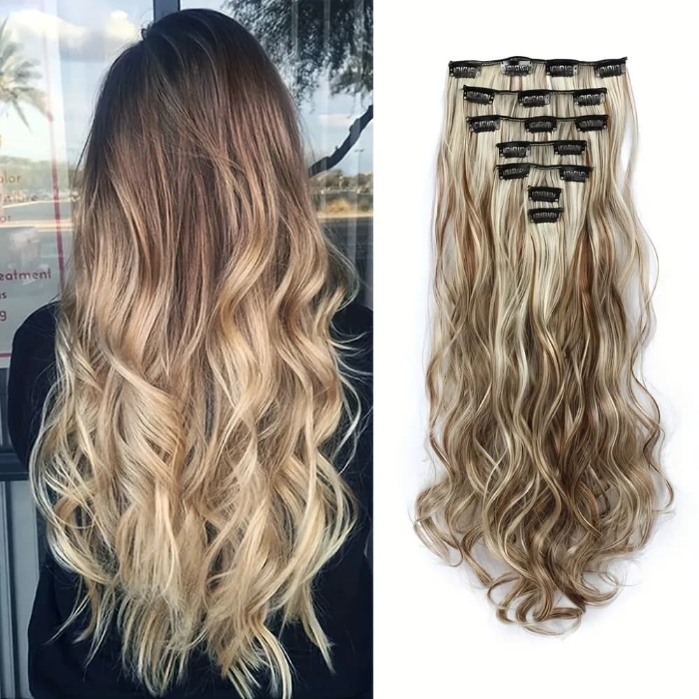 Beautiful Full Head Clip in Extensions - Thumbnail 5
