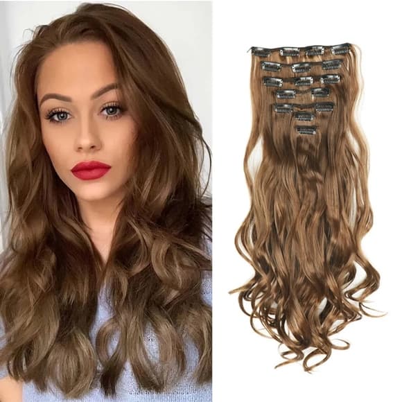Beautiful Full Head Clip in Extensions - Thumbnail 2