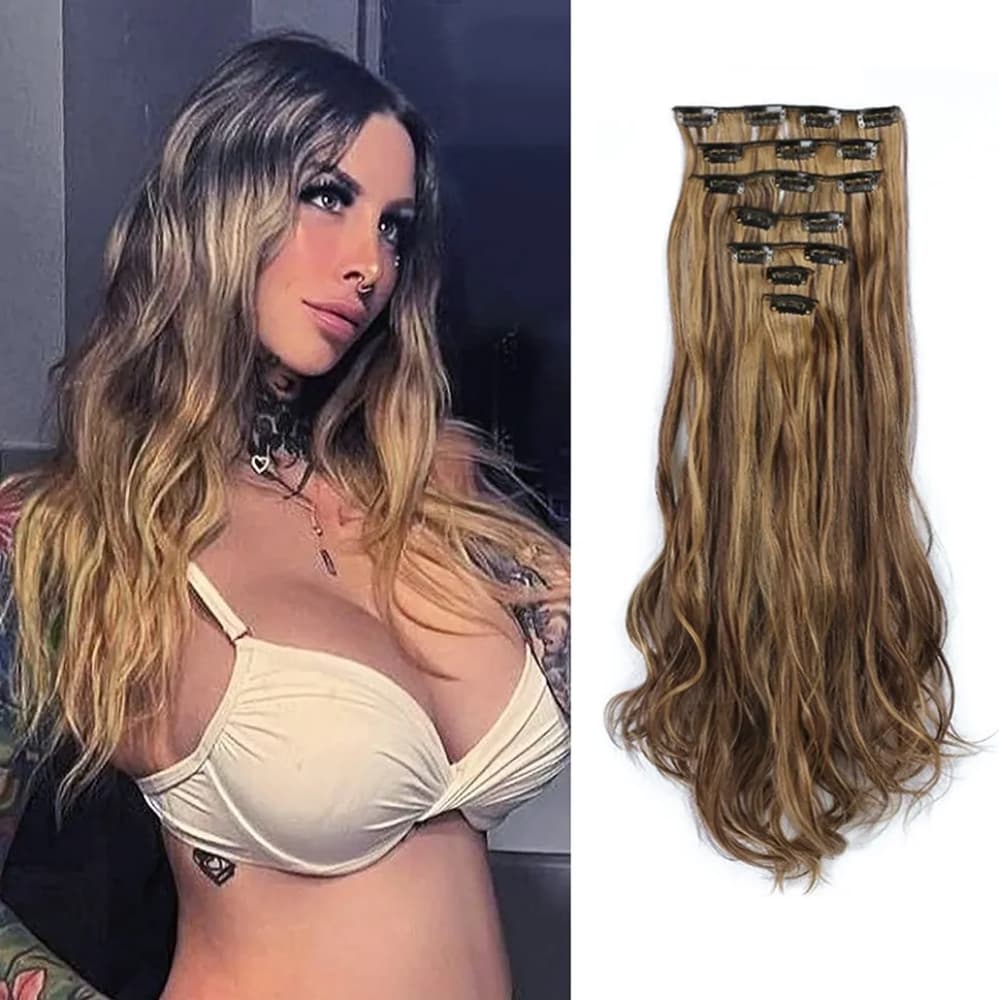 Beautiful Full Head Clip in Extension