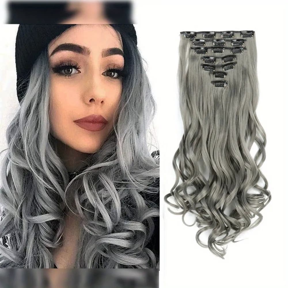 Beautiful Full Head Clip in Extensions