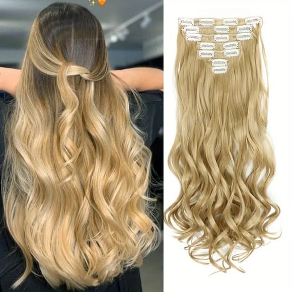Beautiful Full Head Clip in Extensions - Thumbnail 8