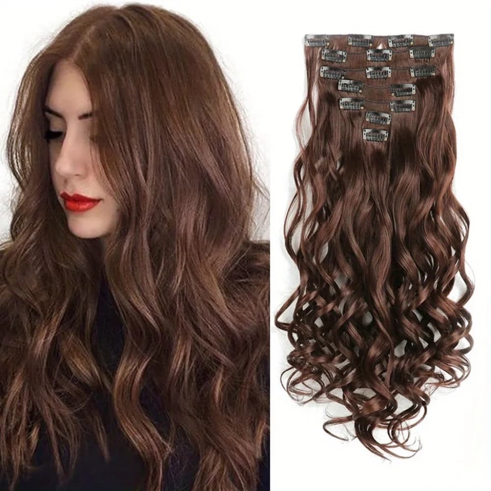 Beautiful Full Head Clip in Extension