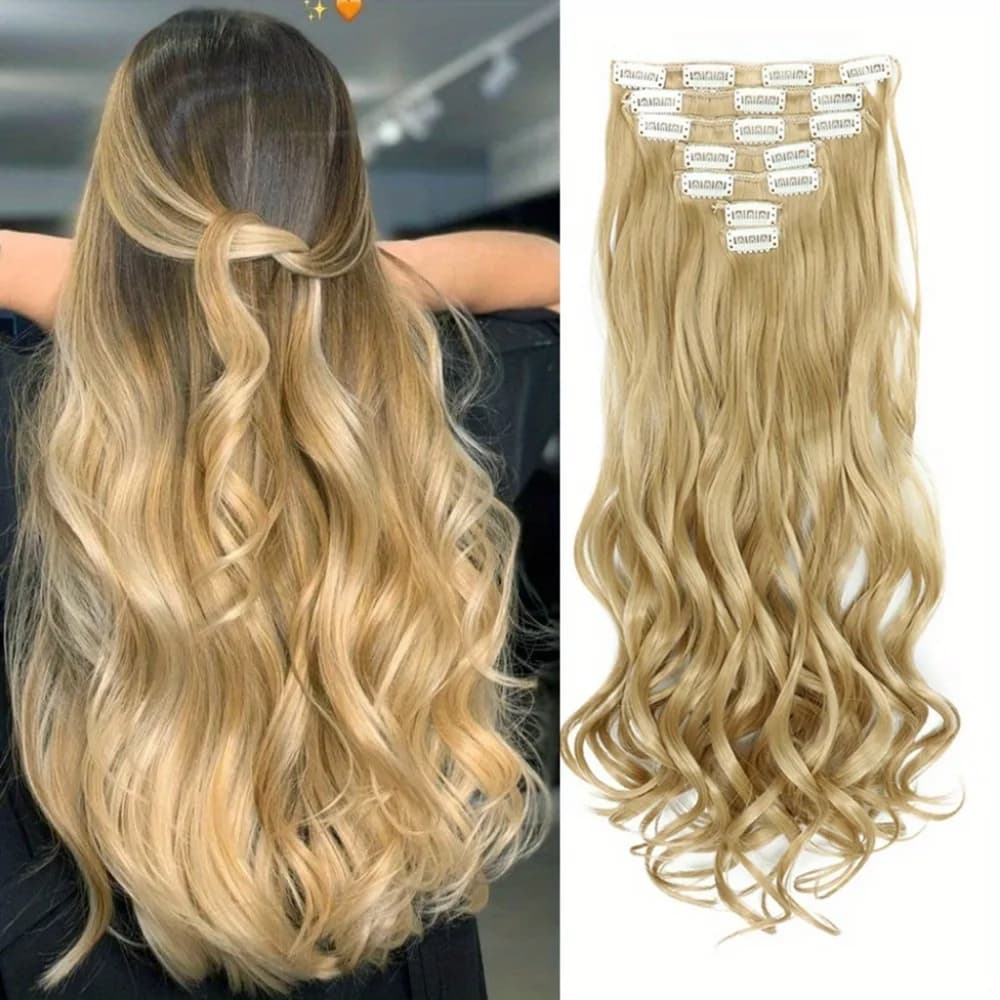 Beautiful Full Head Clip in Extensions - Thumbnail 4