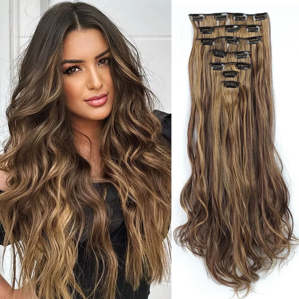 Beautiful Full Head Clip in Extensions - Thumbnail 3