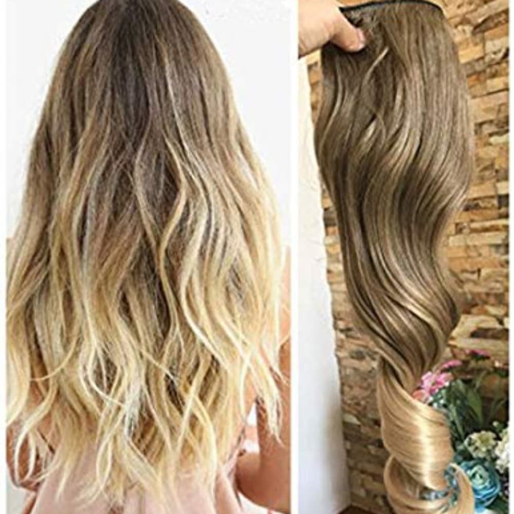 💖💖💖FLASH SALE💖💖💖 Ombre Blonde Full Head clip in Extension - Thumbnail 8