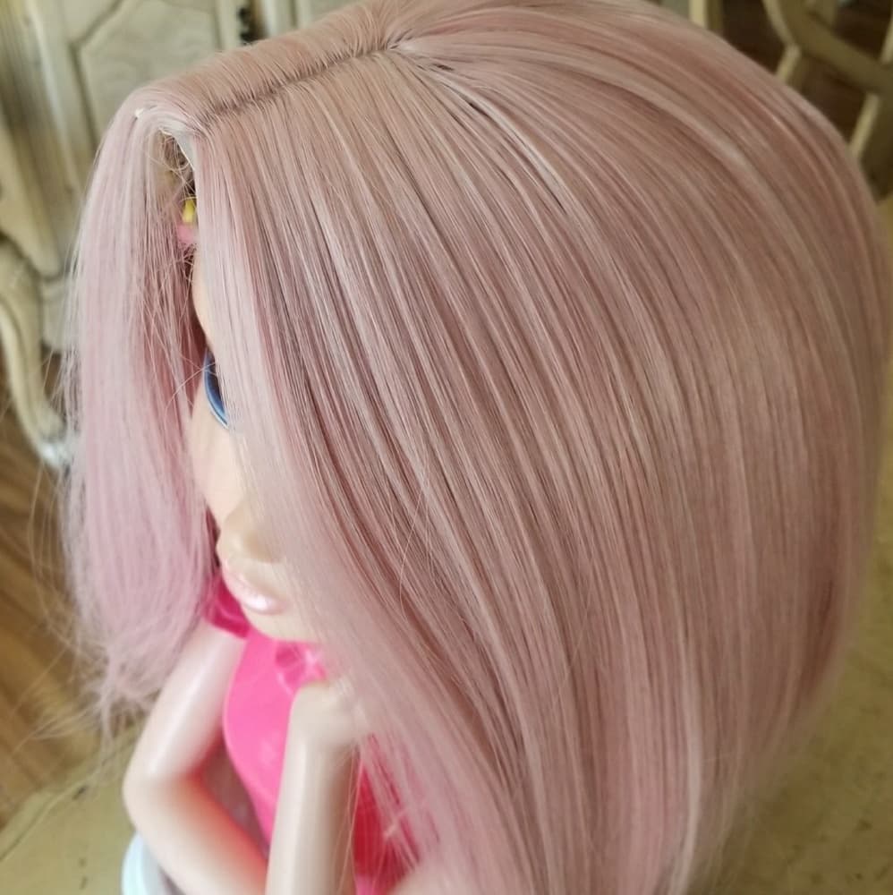 Pink Beauty Wig - Thumbnail 4