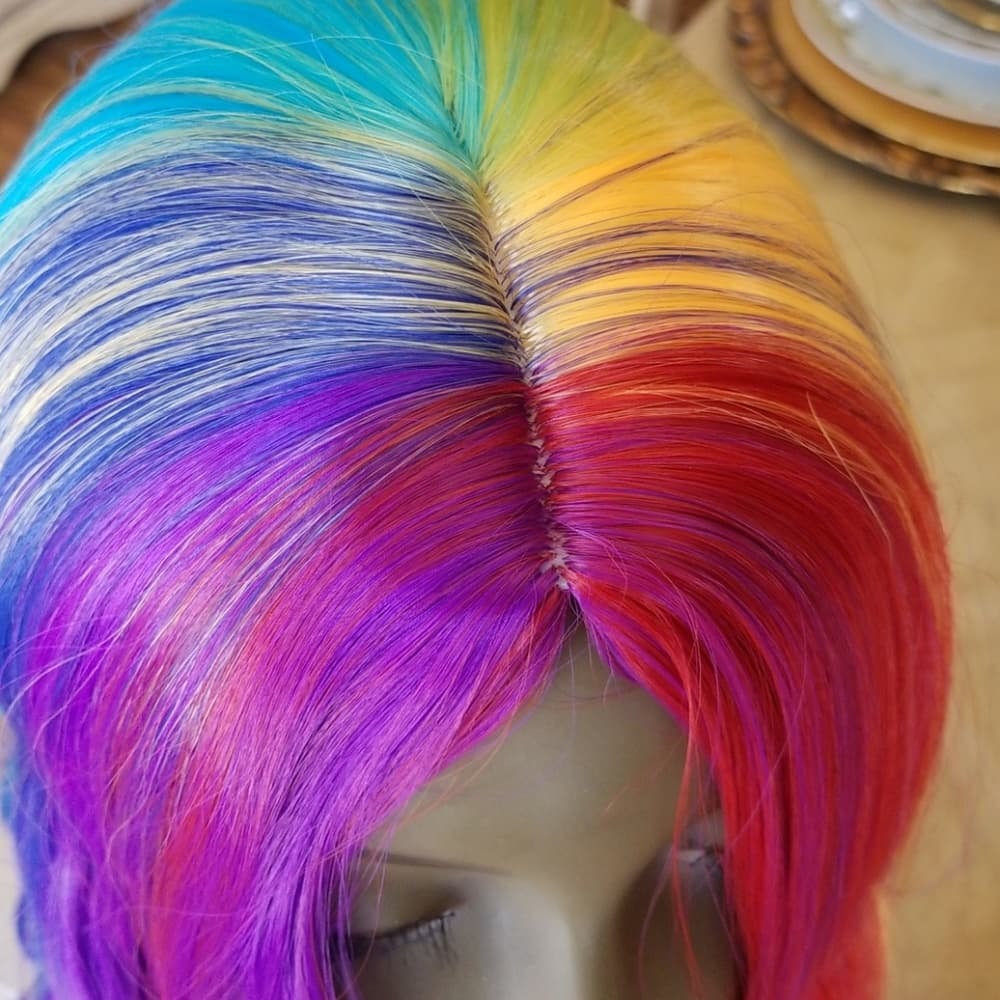 Rainbow Beauty Full Wig - Thumbnail 3