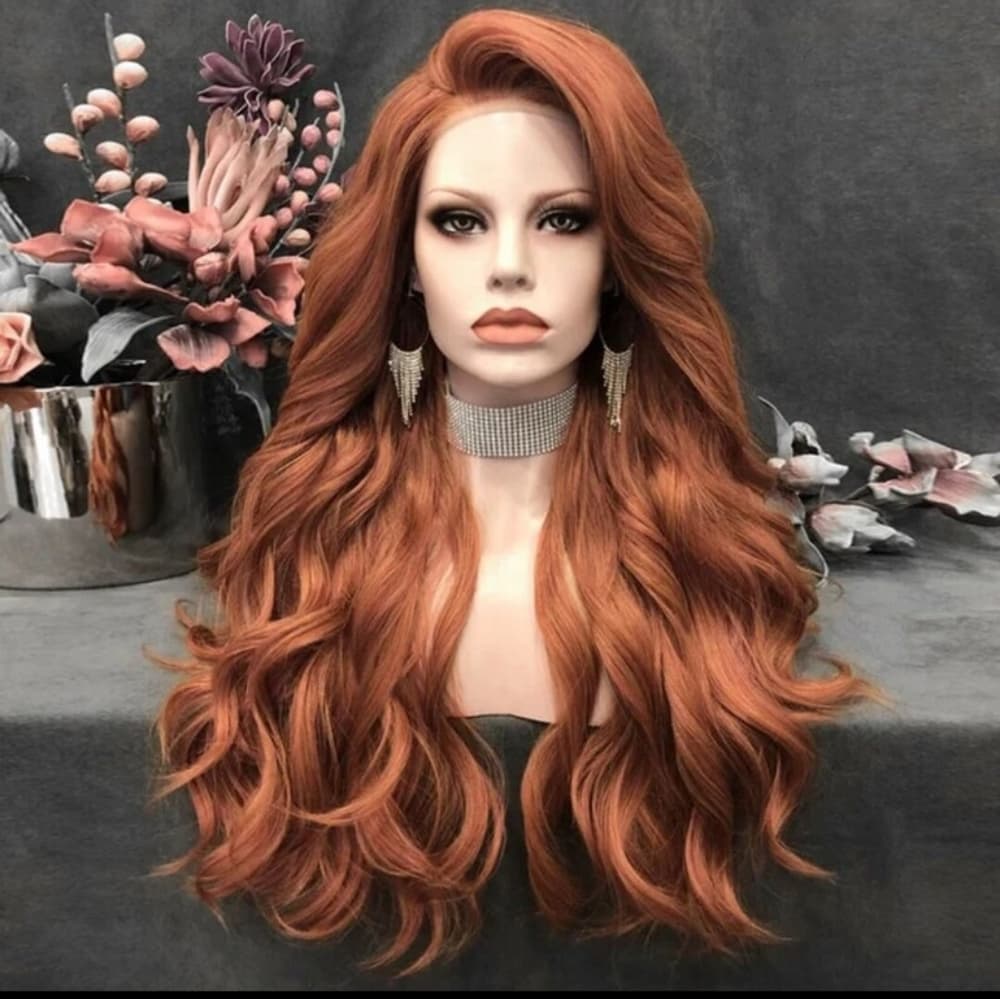 Copper Lace Front Wig