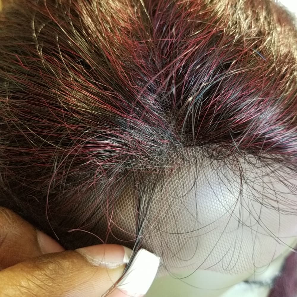 Burgundy Beauty Lace Front Wig - Thumbnail 4