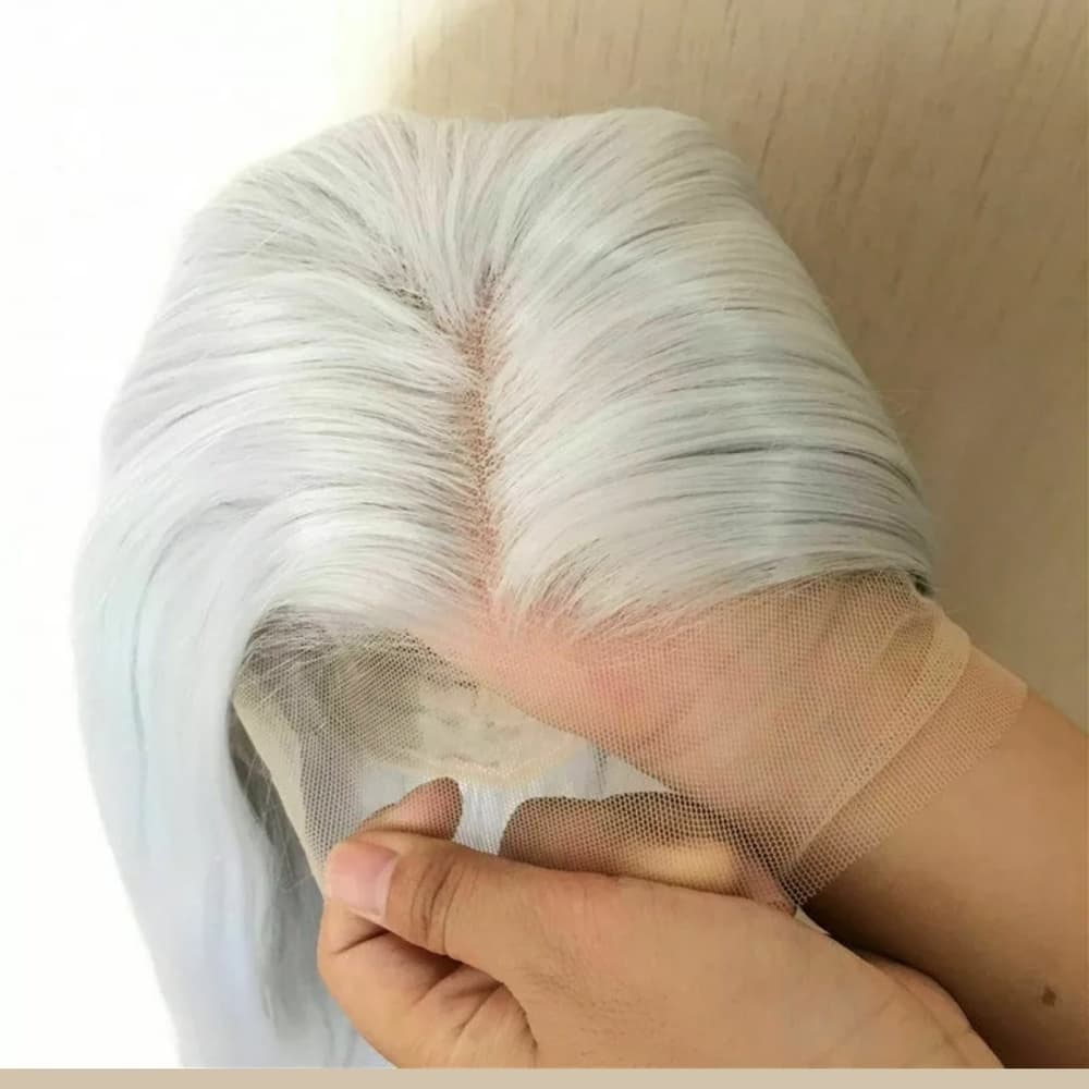 White Beauty Lace Front Wig - Thumbnail 2
