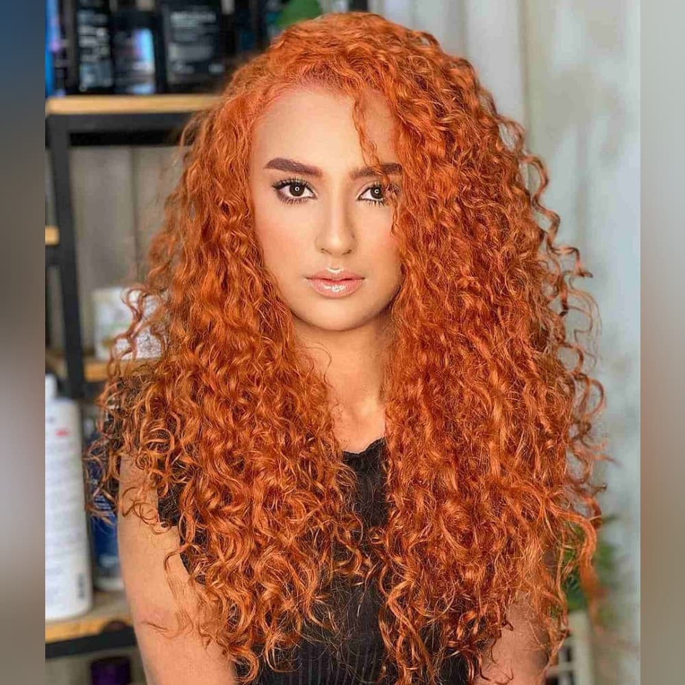 Copper Beauty Lace Front Wig