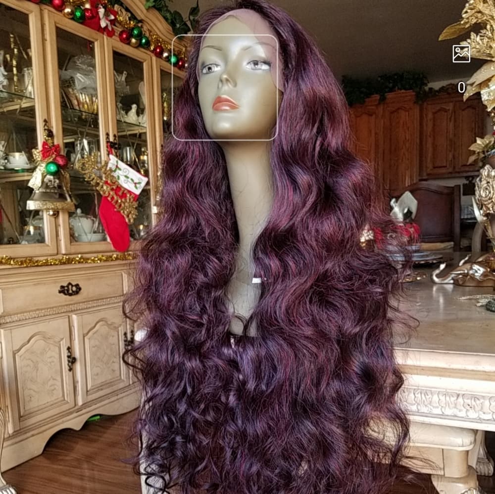 Burgundy Beauty Lace Front Wig
