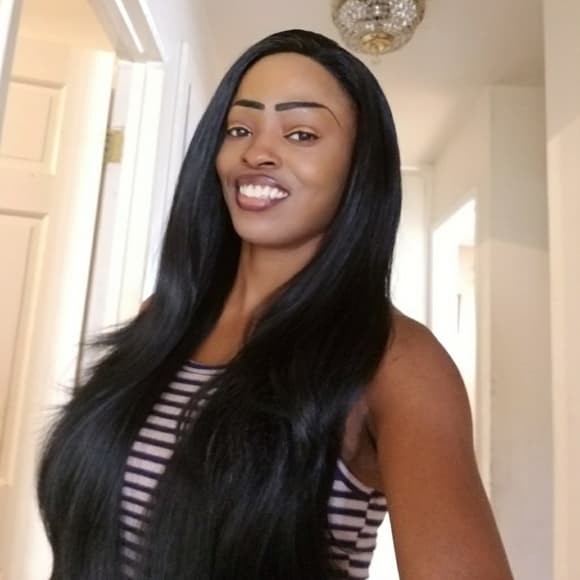 Black Beauty Lacefront Wig 22-24inches!! - Thumbnail 9