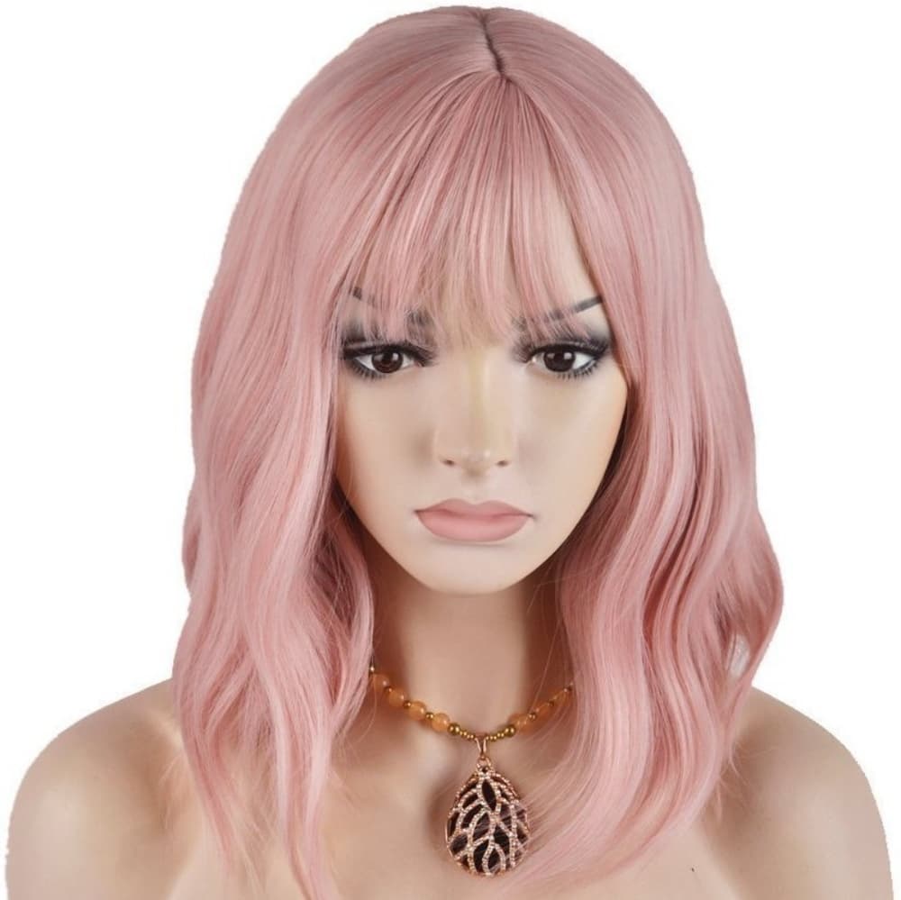 $39 on my site -Pink Bob Beauty Wig - Thumbnail 4