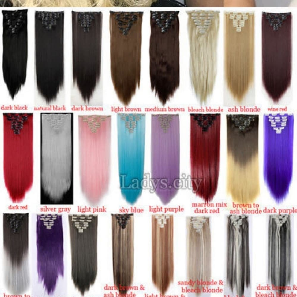 Light Brown Beauty Clip in Extension - Thumbnail 4