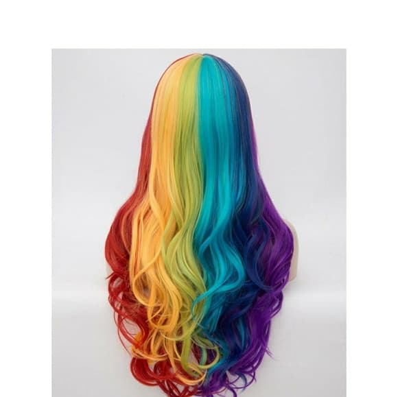 Rainbow Beauty Wig Heat Resistant Synthetic hair - Thumbnail 8