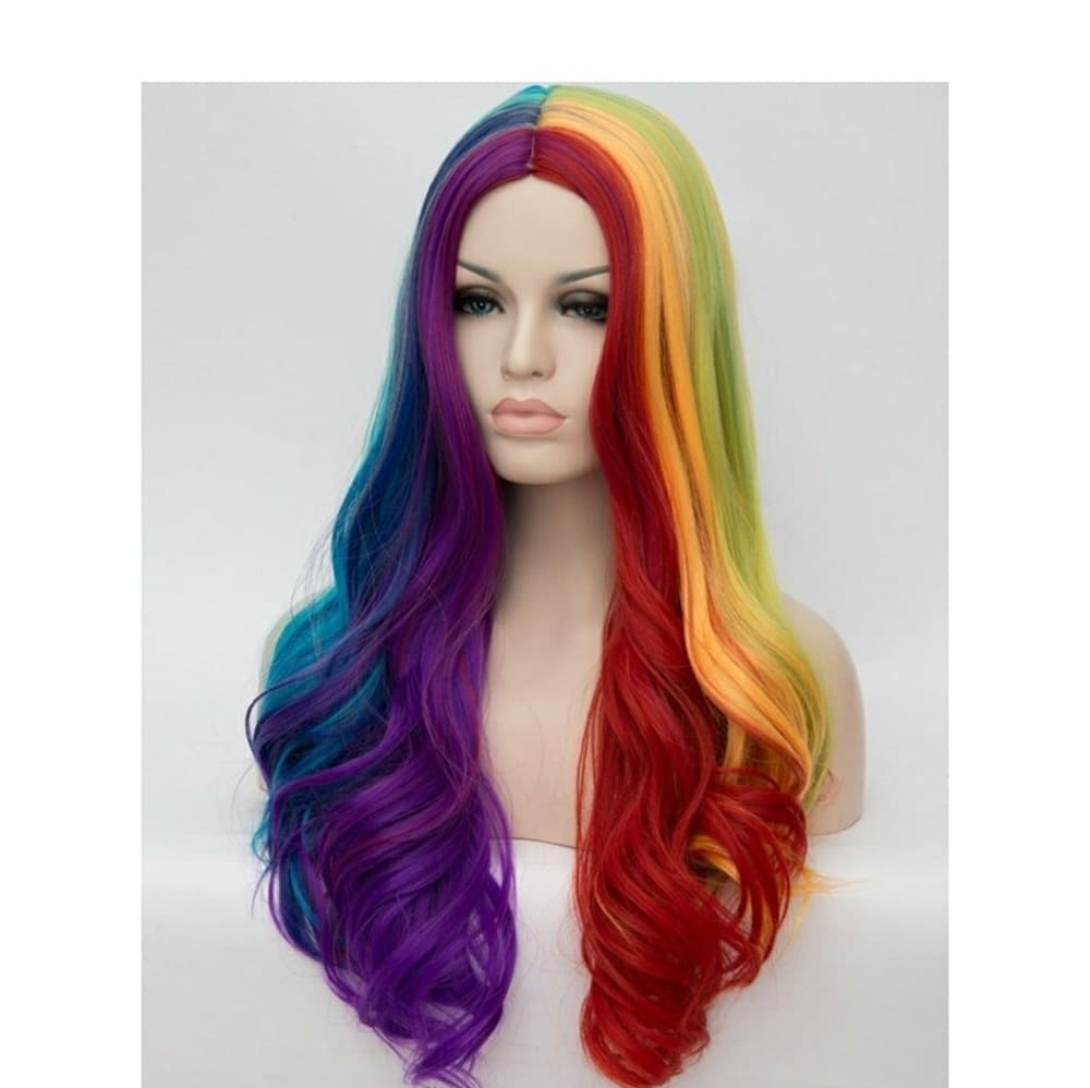 Rainbow Beauty Wig Heat Resistant Synthetic hair