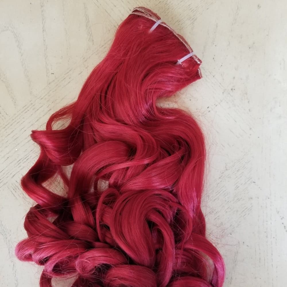 Intense Red Full Head clip in Extension - Thumbnail 2