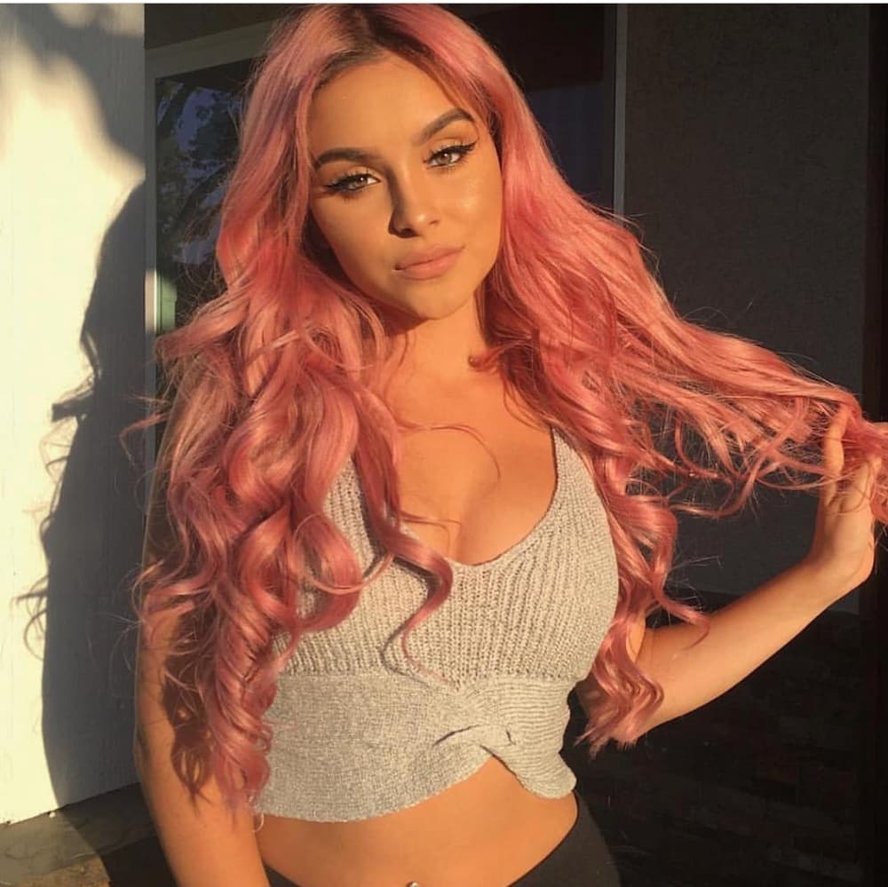 Pink Beauty Full Head Clip in Extension - Thumbnail 2