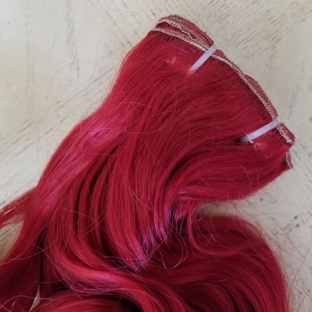 Intense Red Full Head clip in Extension - Thumbnail 3