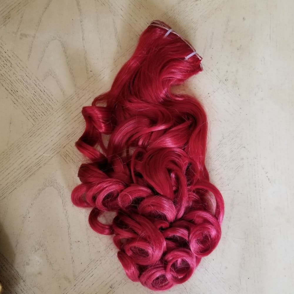 Intense Red Full Head clip in Extension - Thumbnail 4