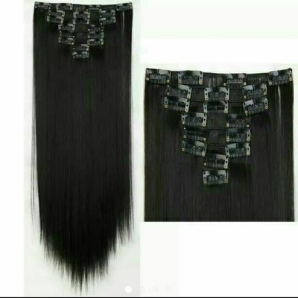 Full Head Clip in Extension Pick your color!! - Thumbnail 3